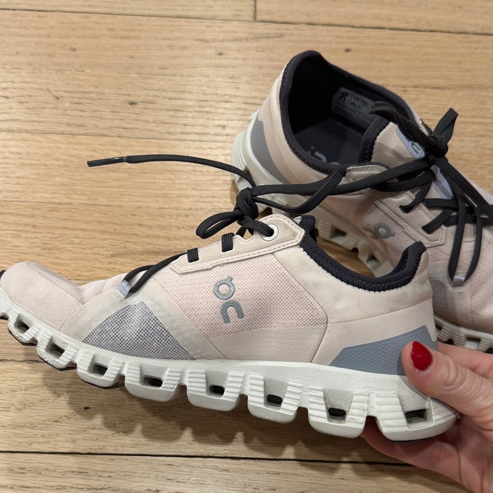 ON Running Brand Cloud X 3 AD Pink/White Women's Shoes - Picture 7 of 11